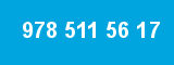 978 511 56 17 978 511 56 17
